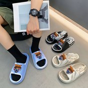 Resim Stitch Slaytları - Erkekler ve Kadınlar İçin Sevimli Karikatür Tasarım EVA Terlikler, Yumuşak, Dayanıklı, Nefes Alabilen, Kaydırmaz Plaj ve Ev Ayakkabıları Mavi, Beyaz, Siyah ve Daha Fazla Renklerde, Rahat Ayakkabılar | Eğlenceli Tasarım | Dayanıklı Terlikler, Ev Terlikleri 