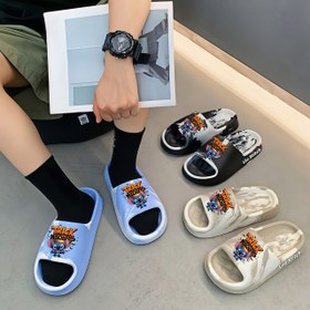 Resim Stitch Slaytları - Erkekler ve Kadınlar İçin Sevimli Karikatür Tasarım EVA Terlikler, Yumuşak, Dayanıklı, Nefes Alabilen, Kaydırmaz Plaj ve Ev Ayakkabıları Mavi, Beyaz, Siyah ve Daha Fazla Renklerde, Rahat Ayakkabılar | Eğlenceli Tasarım | Dayanıklı Terlikler, Ev Terlikleri 