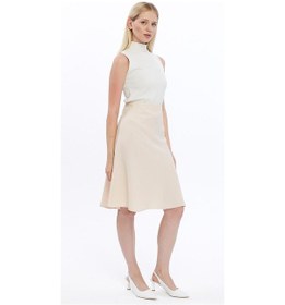 Resim Apsen Kadın Midi Boy Kloş Dokuma Etek 2194/63 001 