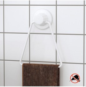 Resim Teknotel Delme Vida Matkap Yok Vakumlu Üçgen Havluluk Beyaz Dm233 Beyaz 