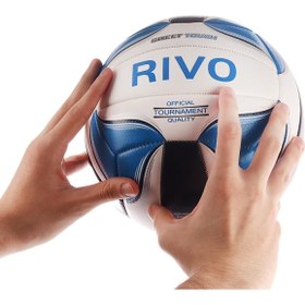 Resim Delta Mavi Rivo Dikişli 5 Numara Voleybol Topu 5 Numara 