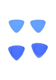 Resim Açma Aleti-4 X Üç Köşeli Sökme Tamir Aletleri 4 X Plastik Gözetleme Aletleri-mavi 9291 