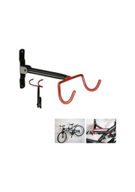 Resim Bisiklet Yatay Duvar Askısı Bisiklet Duvar Askı Aparatı 25 Kg Taşıma Kapasiteli 
