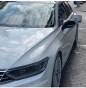 Resim Sts Oto Aksesuar Passat B8 Batman Yarasa Ayna Kapağı Piano Black Abs Plastik (01) 