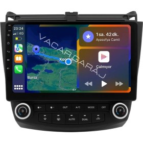 Resim Navecron Honda Accord 2003-08 Uyumluandroıd Multimedya Gerçek 2/32 Kablosuz Carplay Androıd Geri Görüş Kamera 