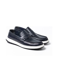 Resim Navy Safari Oxford Klasik Erkek Diğer Ka-26y-e15304 John May Mars Shoe Mavi 
