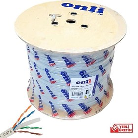 Resim Onli 24AWG CAT6 500 M Gri Network Kablosu Onli