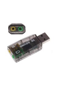 Resim Genel Markalar Usb Ses Kartı 5.1 3d Sound Usb Harici Ses Kartı Audio Çevirici 