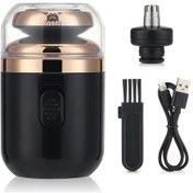Resim Treasure Mini Yıkanabilir Elektrikli Tıraş Makinesi Seyahat 