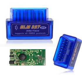 Resim Elm327 Mavi -mini Elm327 Bluetooth V2.1 Obd2 Araç Teşhis Tarayıcı Elm 327 Bluetooth Android/symbian Obdıı Protokolleri 3 Renk 