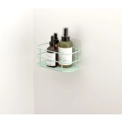 Resim Tekno-tel Teknotel Yapışkanlı Banyo&mutfak Rafı Yeşil Grena Seri ST121 