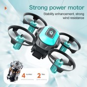 Resim 360° Dönen RC Uçak, Güçlü Motor, USB Şarj Edilebilir, Cep Boyutlu, Akıllı Yatay Askı, Çok Hız Kontrolü, Tek Anahtarlı Uçma ve İniş, Başlangıç Seviyesi İçin Uygun, Serin ve İlginç Oyuncak, Mükemmel Hediye 