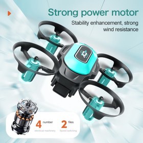 Resim 360° Dönen RC Uçak, Güçlü Motor, USB Şarj Edilebilir, Cep Boyutlu, Akıllı Yatay Askı, Çok Hız Kontrolü, Tek Anahtarlı Uçma ve İniş, Başlangıç Seviyesi İçin Uygun, Serin ve İlginç Oyuncak, Mükemmel Hediye 