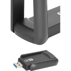 Resim İlkyaz Fashion Mbps Wifi Alıcı Kablosuz Wifi Adaptörü Çift Band Çift Antenli ILKYZ-KRGRS34 