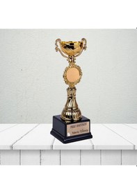 Resim Kişiye Özel Yılın Kadını Ödül Kupası İsme Özel Başarı Kupası 34 Cm 