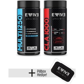 Resim Effive Nutrition Multi1250 120 Tablet + Cla 99 Softjel 
