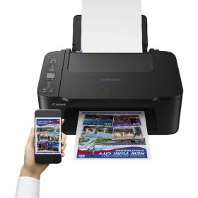 Resim Canon Pixma E3640 Wi-Fi + Tarayıcı + Fotokopi Renkli Çok Fonksiyonlu Mürekkep Püskürtmeli Yazıcı 