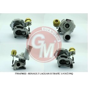 Resim Turbo Şarj Renault Laguan 2 Trafic 2 Master 21.9 Dci F9q 7701478022 7700105102 7700108052 