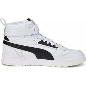 Resim Puma 385839 01 RBD GAME Beyaz-Siyah-Gold Kadın Basketbol Ayakkabı 
