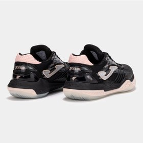 Resim Joma Point Kadın Siyah Toprak Kort Tenis Ayakkabısı TPOILS2501C 