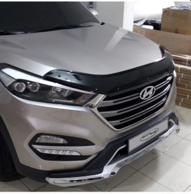 Resim Eurocap Hyundai Tucson Ön Kaput Koruma Rüzgarlık 3Mm Abs 2016-› 