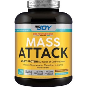 Resim Bigjoy Sports Mass Attack Gainer 3000g Çikolata Aromalı 