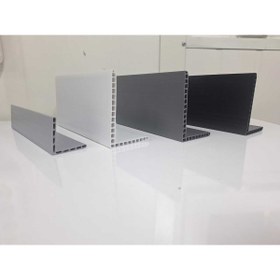 Resim Terraplast Plastik Köşebent Profil 2 Adet x 1.5 metre 60 x 90 mm L Profil Çift Cidar- Yüksek Dayanım 
