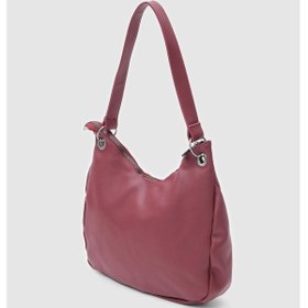 Resim Shule Bags Valerie Oval Omuz Çantası Bordo Bordo 