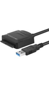 Resim Maxgo 2157 USB 3.0 2.5 3.5 İnç SATA HDD SSD Hard Disk Dönüştürücü Kablosu Taşınabilir Yüksek Hızlı 