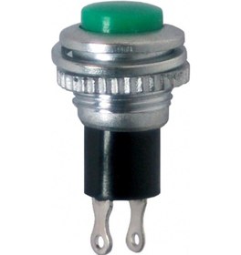 Resim Switch - "179" - Push Buton - 10 Mm - Metal - Yeşil 