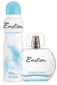 Resim Emotion Ocean Fresh Edt Kadın Parfüm 50 Ml & Deodorant 150 Ml Kofre Set 