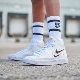 Resim Nike blazer mid 77 Boğazlı Kadın Ayakkabı Spormoon 