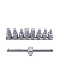 Resim CETA FORM N14-12R09 9 Parça 3/8'' Karter Tapa Anahtar Takımı 