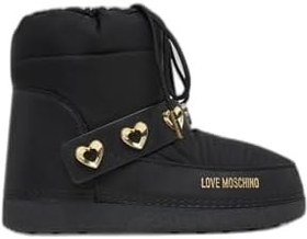 Resim Love Moschino Logolu Kemer Detaylı Büzgülü Kar Botu Bayan KAR BOTU JA24182G0NISD00A 