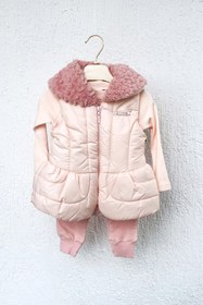 Resim Moonstar Şişme Yelekli Kız 3'lü Takım - Cacakids MNSTR4407 