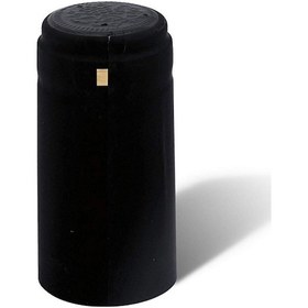 Resim 200 Adet Kapşon Siyah 30.5-60 Mm Şarap Şişesi Kapatma 