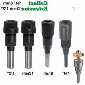 Resim Besthome1 Oluşum Makinesi Freze Uzatma Kolu, 1/2 Uçlu, 8-12mm Çap, Dayanıklı, Hassas İşlem İçin 