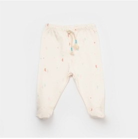 Resim Biorganic Save The Seahorse Patikli Bebek Pantolonu 57914 Bej - Mint Yeşil 