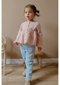 Resim Oliventhekid Pembe Vual Kız Gömlek Pembe Pembe 