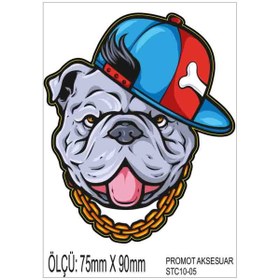 Resim PROMOT Motorsiklet Bisiklet Otomobil Kask Laptop Grenaj Marka Sticker 2 Adet 0005 