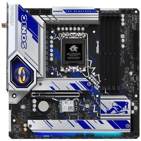 Resim Asrock B760M PG Sonic WIFI Intel B760 7200 MHz (OC) DDR5 Soket 1700 mATX Anakart 