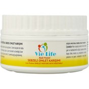 Resim VİE LİFE Proteini Azaltılmış Sebzeli Omlet Karışımı 180g 