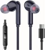 Resim STOREMAX Erhnshp Tak Çalıştır Type-C Kulakiçi Kablolu Kulaklık Mikrofonlu Iphone 15 Pro Max S24 Ultra U 