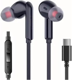 Resim STOREMAX Erhnshp Tak Çalıştır Type-C Kulakiçi Kablolu Kulaklık Mikrofonlu Iphone 15 Pro Max S24 Ultra U 