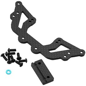 Resim Xiyyadms Tamiya Xv01 İçin Karbon Fiber Direksiyon Montaj Seti - 1/10 Rc Araç Yükseltme Parçası 