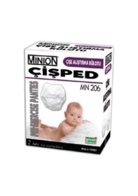 Resim Minion Çişped MN 206 Çişe Alıştırma Külodu 10 KG Small 2 Adet 
