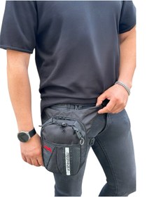 Resim Moonrider Motosiklet Bacak&bel Çantası Premium Suya Dayanıklı Unisex Geniş Ayarlanabilir Kemerli Motorcu Çanta 