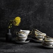 Resim Jumbo Marble 2'li Çay Fincan Takımı 