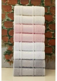 Resim Camellia El Yüz Havlusu 8 Adet Çok Renkli 