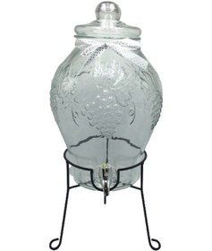 Resim Perotti Şerbetlik 6 L Ayaklı Musluklu Cam Su Sebili 